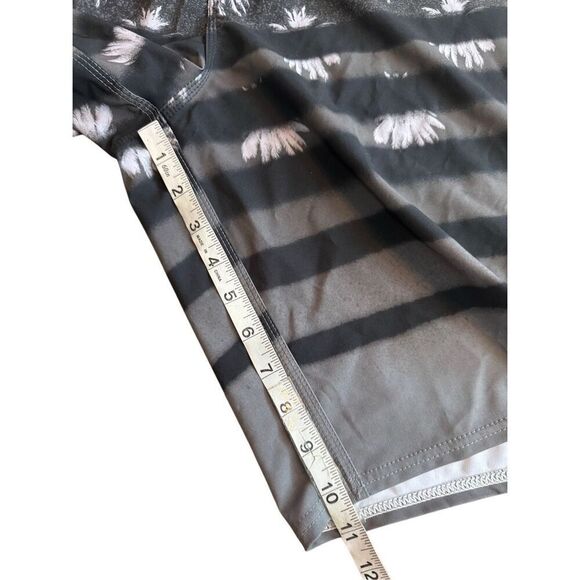 O’Neill Men’s Hyperfreak Heat Block Striped Black Gray Swim Boardshorts 42 - Picture 13 of 15